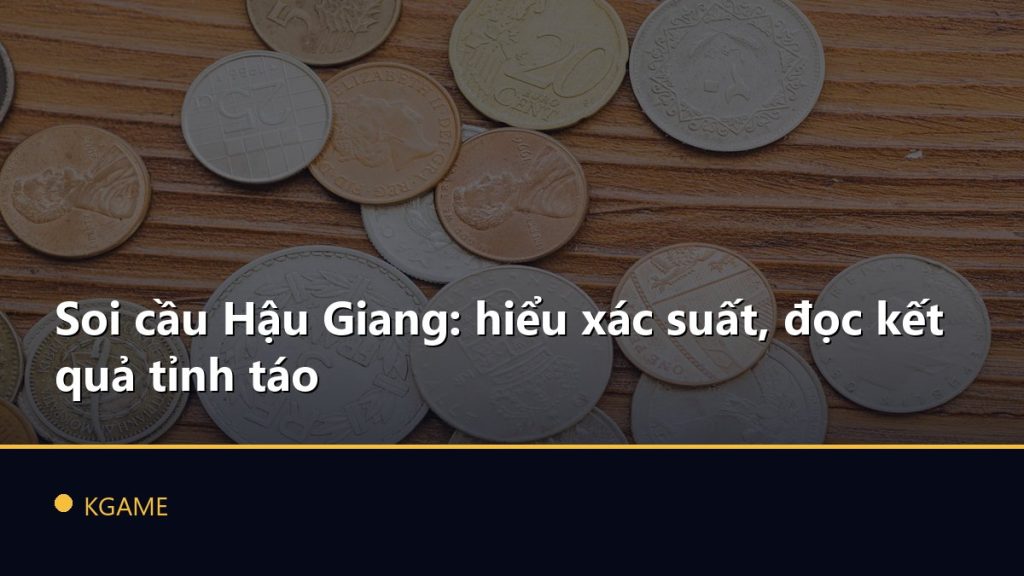Soi cầu Hậu Giang: hiểu xác suất, đọc kết quả tỉnh táo